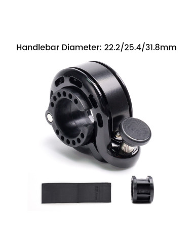 SONNETTE de vélo RAVEMEN 110dB - Q1