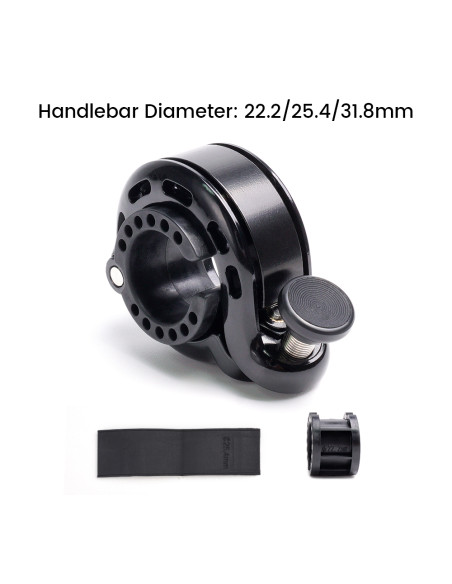 SONNETTE de vélo RAVEMEN 110dB pour AirTag - Q2