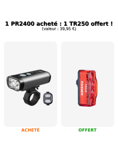 PR2400 - Lampe avant VTT/Gravel/Voyage RAVEMEN