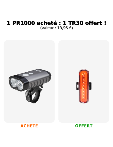 PROMO RAVEMEN PR1000 (lampe arrière TR30 offerte)