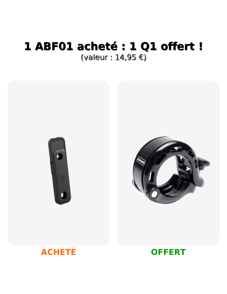 PROMO RAVEMEN TRACEUR ANTI-VOL - ABF01 (sonnette Q1 offerte)