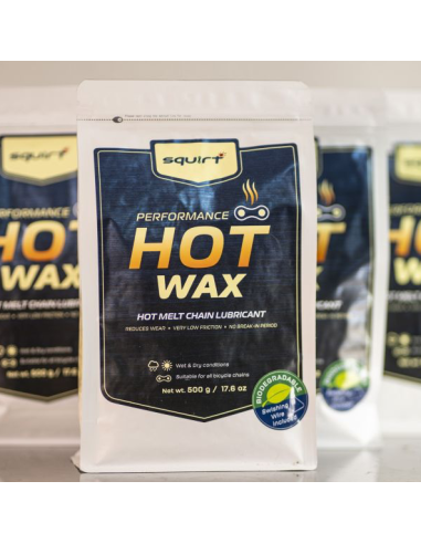 SQUIRT LUBE HOT WAX