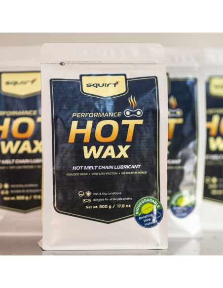 SQUIRT LUBE HOT WAX