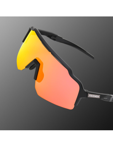 LUNETTES de vélo 3 verres polarisés RAVEMEN - CG03