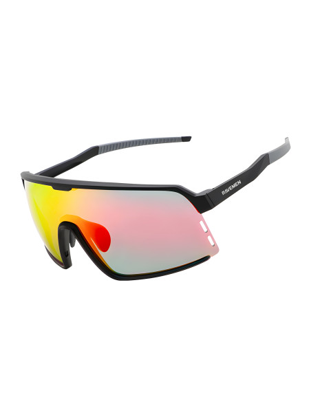LUNETTES de vélo - 3 verres polarisés RAVEMEN - CG12