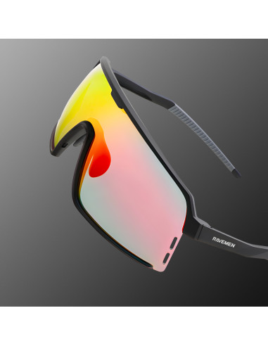 LUNETTES de vélo - 3 verres polarisés RAVEMEN -...