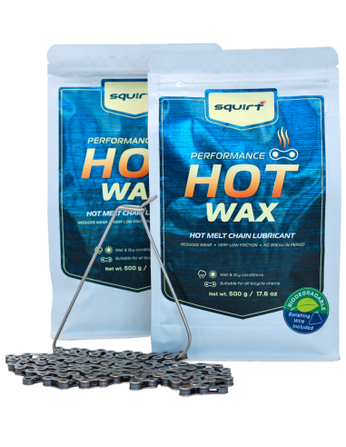 SQUIRT LUBE HOT WAX