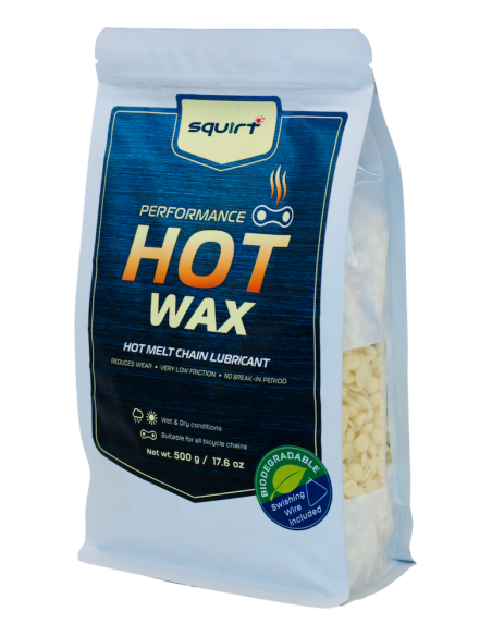 SQUIRT LUBE HOT WAX