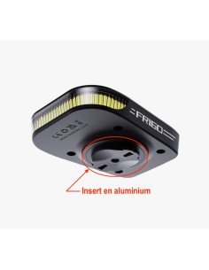 Lampe avant RAVEMEN FR 160 - fixation ALUMINIUM Garmin/Wahoo