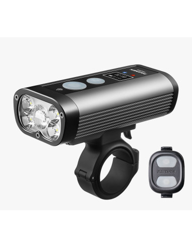 PR2400 - Lampe avant VTT/Gravel/Voyage RAVEMEN