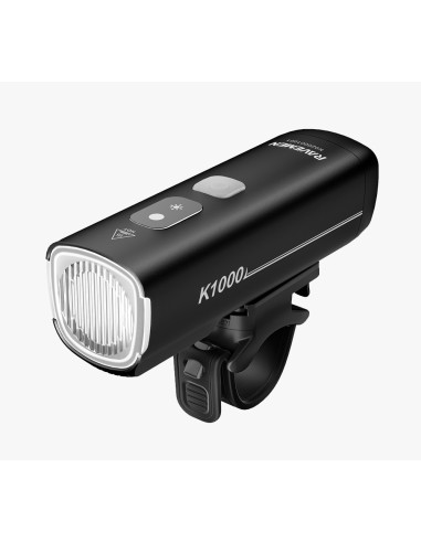Lampe avant RAVEMEN K1000 / Route-Gravel-VTT intelligente