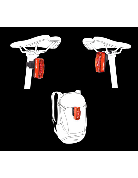 Lampe arrière RAVEMEN TR 250